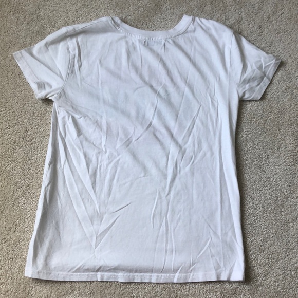 white graphic tee - Picture 2 of 2
